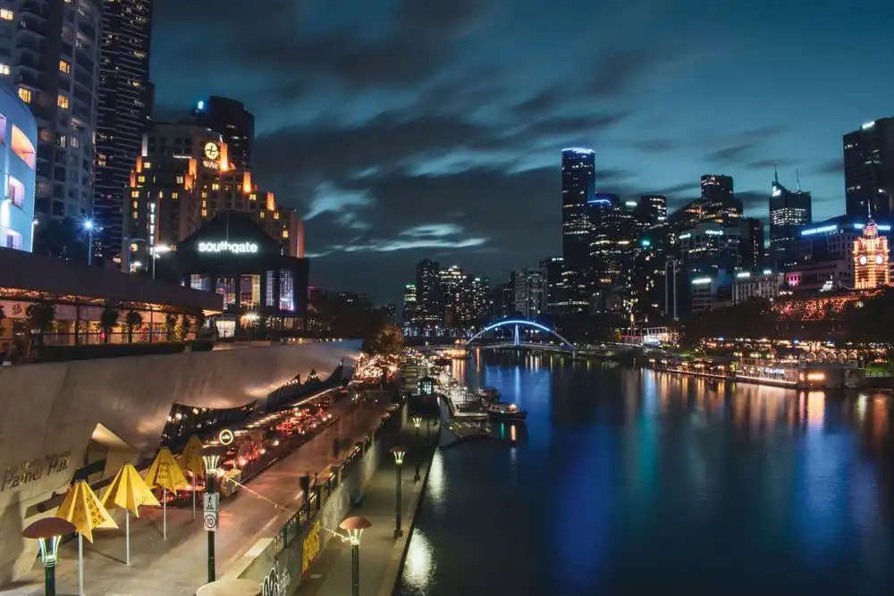 Melbourne Night Landscape